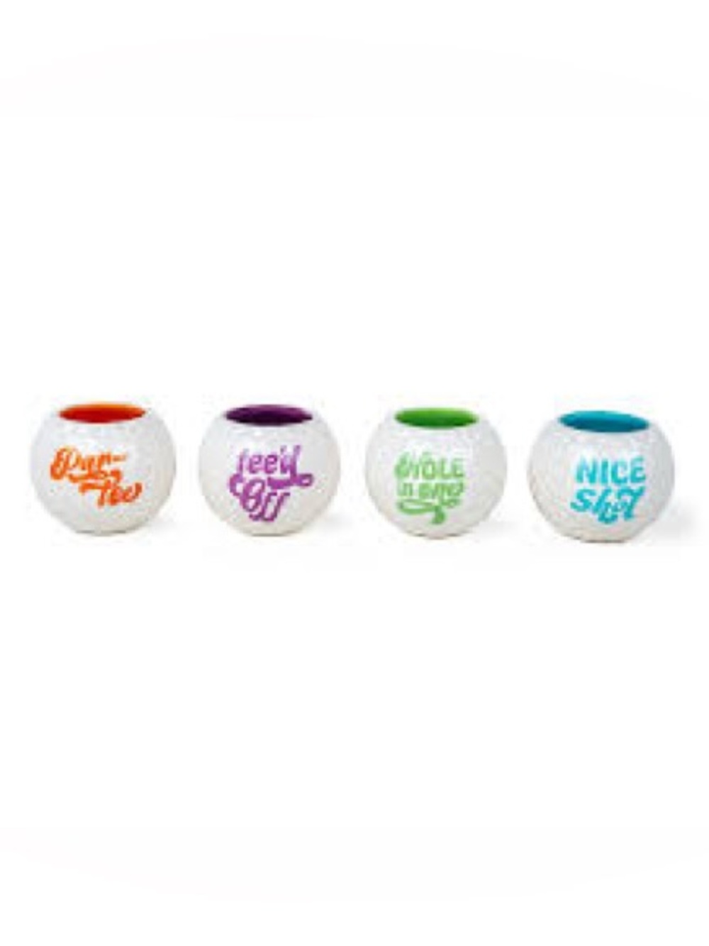 BigMouth Inc. Golf Ball Novelty Shot Glass Set
